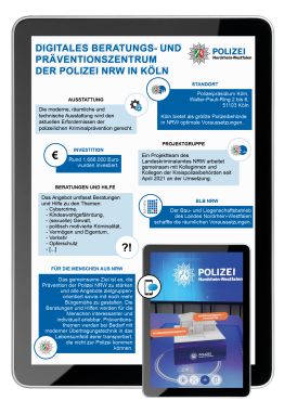 Die Polizei NRW geht einen neuen Weg in der Kriminalprävention, modernisiert und digitalisiert die Beratungsangebote, gestaltet Prävention für die Menschen interessanter und individuell erlebbar.