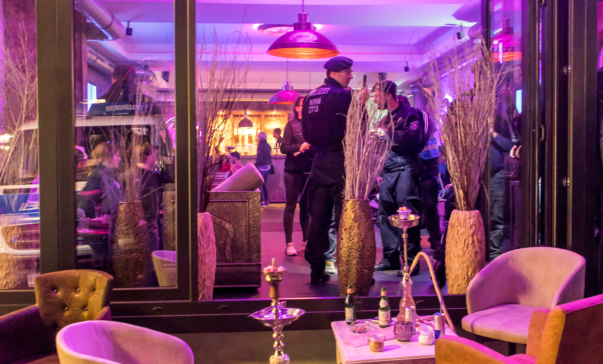 Razzia Shisha-Bar 