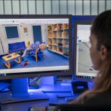 Visuelle Tatortvermessung am PC. 