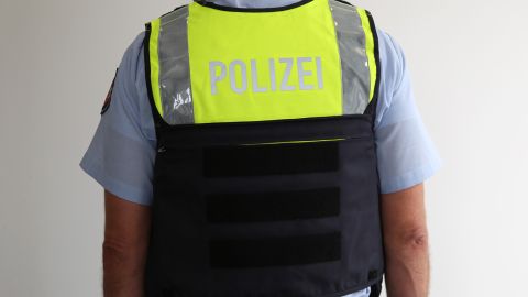New functional vest from behind