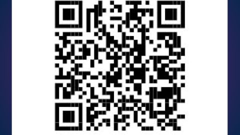 Ein QR Code, der zum WhatsApp Kanal des LKA NRW führt.